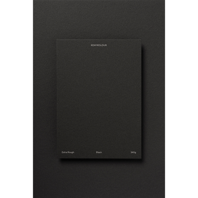 Keaykolour Extra Rough schwarze Karte