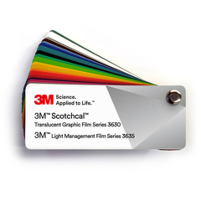 3M Scotchcal 3630 Farbfächer