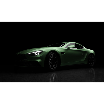 Arlon PCC application - 426 Gloss Sierra Green Metal