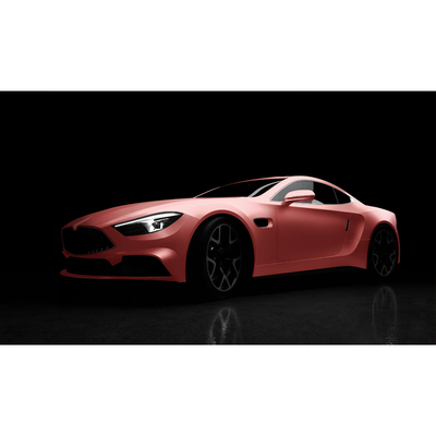 Arlon PCC application - Satin Paradise Pink Metal
