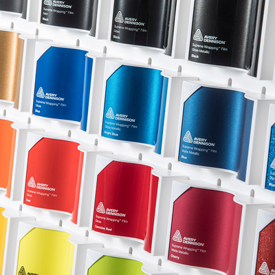 Avery Supreme Wrapping Film Farben