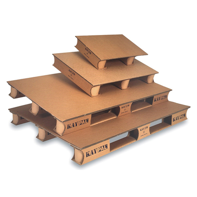 Paletten aus Wellkarton
