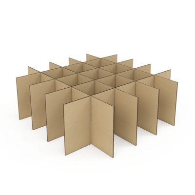 Carton de déménagement Master'in Access, croisillons en carton pour vaisselle, 221 x 478 mm | Antalis CH