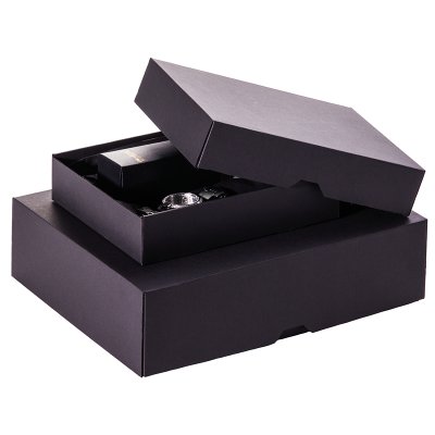 Stulpschachteln schwarz - Premium