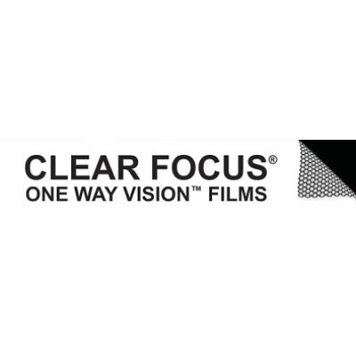 Clear Focus PromoVue 1540 Window Film Logo