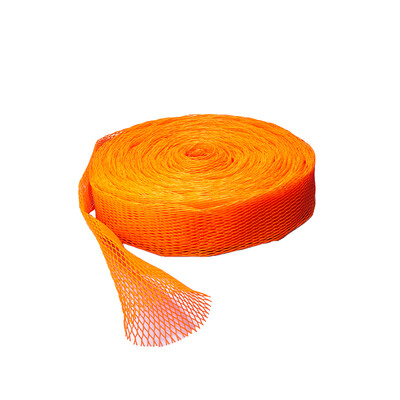 Filet d'emballage, type 145, orange, diamètre 75 - 150 mm