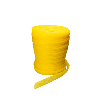 Filet d'emballage, type 55, jaune, diamètre 40 - 75 mm