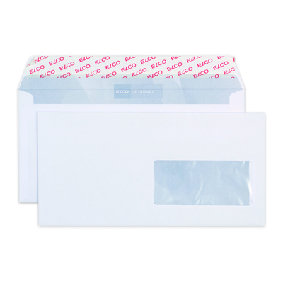 Elco premium C5/6 100gm2 Haftklebestreifen Fenster rechts