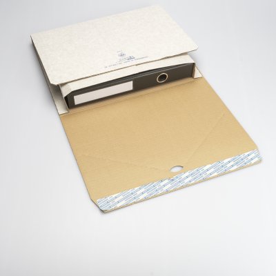 Emballage pour classeur premium blanc