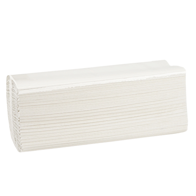 Papier-Falthandtücher, C-Falz, 100 % Zellstoff, 1-lagig, 250 x 310 mm | Antalis CH