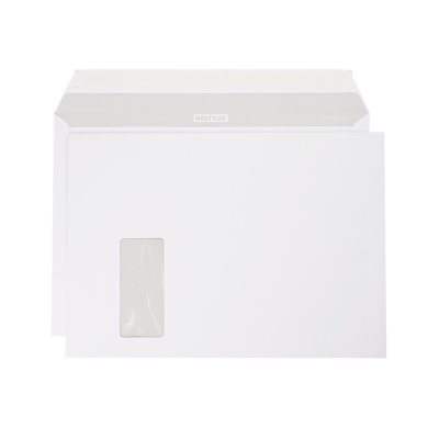 Nautilus SuperWhite C4 120gm2 Haftklebestreifen Fenster links