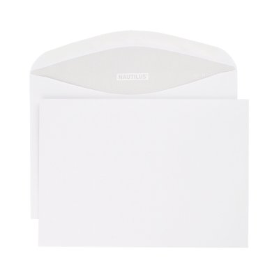 Nautilus SuperWhite C5 100gm2 gummiert ohne Fenster