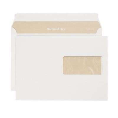 Normaset Puro/Biotop 3 C5 100gm2 Haftklebestreifen Fenster rechts