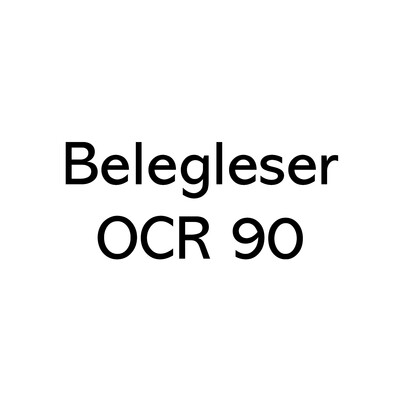 Lecteur optique OCR 90