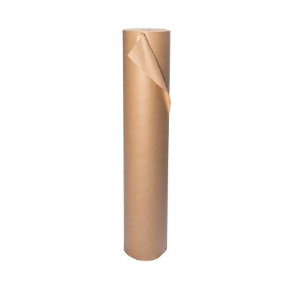 Kronenpapier, braun, einseitig glatt, enggestreift, 80 g/m2, Apparaterolle 750 mm | Antalis CH