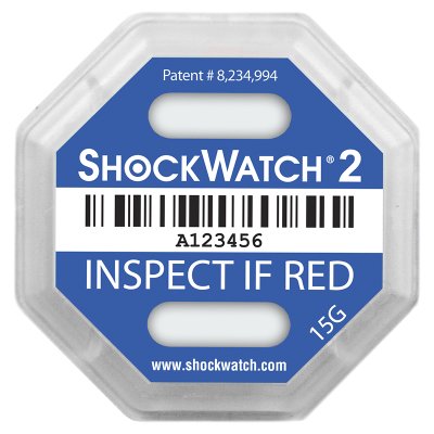 Stossindikator ShockWatch2 15g, blau