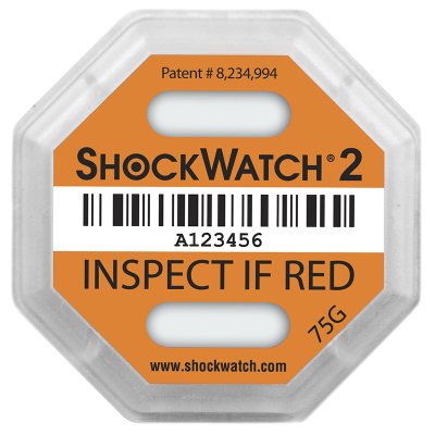 Stossindikator ShockWatch2 75g, orange