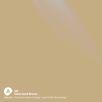 Arlon Premium Colour Change - 410 Gloss Sand Brown