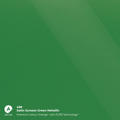 Arlon PCC full color - 458 Satin Scream Green Metal