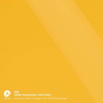 Arlon PCC full color - 559 Matte Gold Rush Alu