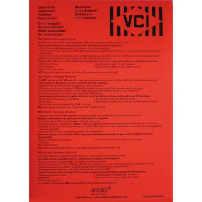 VCI-Hinweis-Etiketten