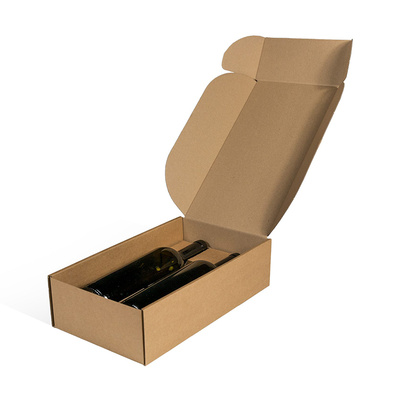 Wein Geschenkverpackung braun