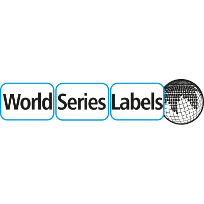 World Series Labels White permanent