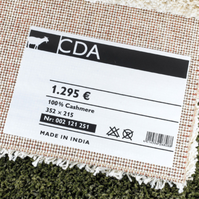 Xerox Textile Label