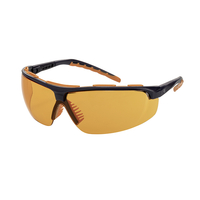 Schutzbrille Artispec 300, navy-orange/orange