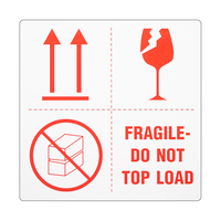 Warnetikette - Fragile-do not top load/Picto | Antalis CH