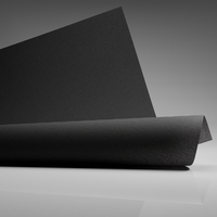 Keaykolour Buckram Black feuilles