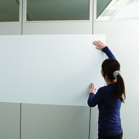 3M Whiteboard Film Anwendung