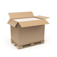 Palettenboxe Master’in Expert, 2-wellig, Innenmass 1040 x 710 x 630 mm | Antalis CH