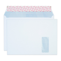 Elco premium C4 120gm2 patte autoadhésive fenêtre à droite