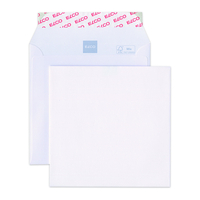Elco premium 145 x 145mm 120gm2 patte autoadhésive sans fenêtre