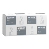 Katrin Plus Falthandtücher Non Stop L, 100 % Zellstoff, W-Falz, 3-lagig, 240 x 320 mm, 61563 | Antalis CH