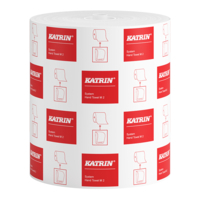 Katrin Papier-Handtuchrollen, System Towel M2, Mischfaser, 2-lagig, 210 mm x 160 m, 460102 | Antalis CH