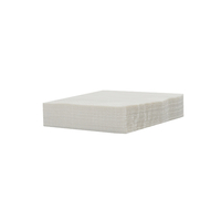 Papier-Servietten, weiss, 1/4 Kopffalz