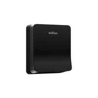 Satino Hyginity Falthandtuchspender Interfold S, schwarz, 333413 (W+Z-Falz) | Antalis CH