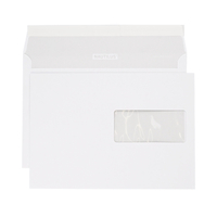 Nautilus SuperWhite C5 100gm2 Haftklebestreifen Fenster rechts
