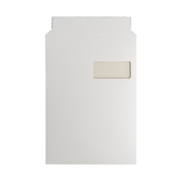 Enveloppe avec fenêtre C4, blanc, fenêtre à droite