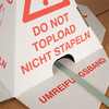 Stapelschutzdreieck mit Umreifungsband | Antalis AG