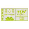 TÜV-Druck auf Druckverschlussbeutel