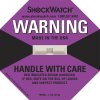 Indicateur de choc ShockWatch Label 37g, lila bleu