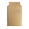 Enveloppe avec fenêtre B4, brun, fenêtre à droite