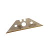 Yellotools, Blades Trapez, Ersatzklingen, silver, 65mmx25mmx12mm, Paket zu 10 Klingen