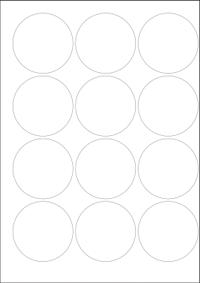 World Series Labels White permanent