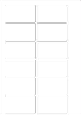 World Series Labels White permanent