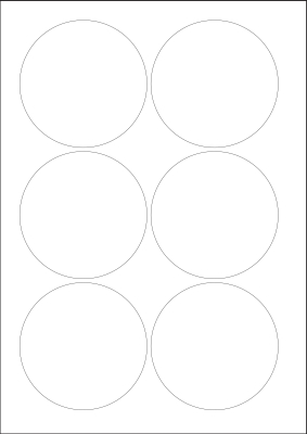 World Series Labels White permanent