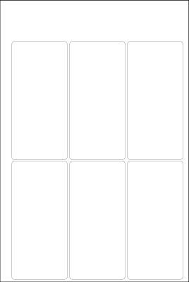 World Series Labels White permanent